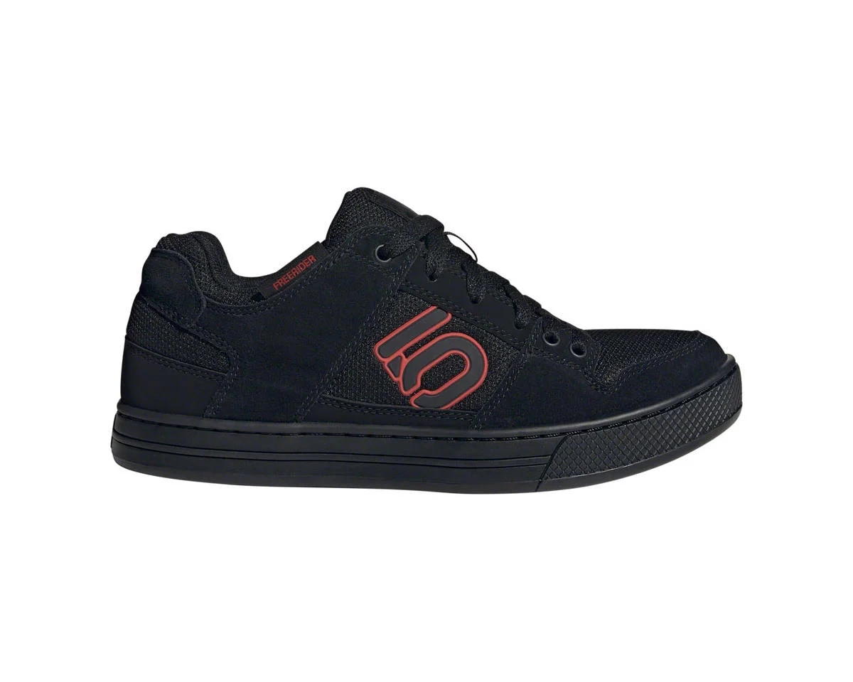 Five Ten Freerider Flat Shoes (Core Black/Red/Grey) (10)